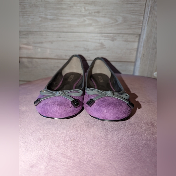 Purple/ Grey Guess Ballerina Style Flats - Picture 6 of 6